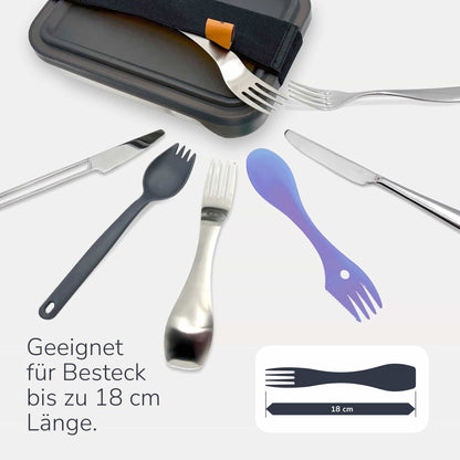 Lunchbox filip® Nr. 02 mit Bestecktasche