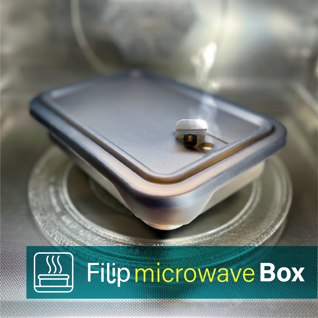 Lunchbox ohne Plastik | Edelstahl mikrowellenfest