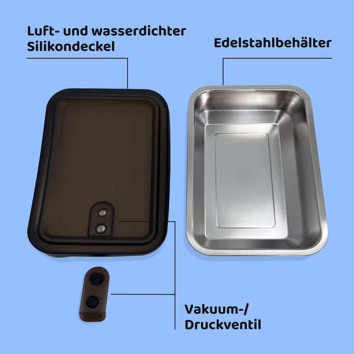 Edelstahl Vorratsdosen Filip® 2er Set